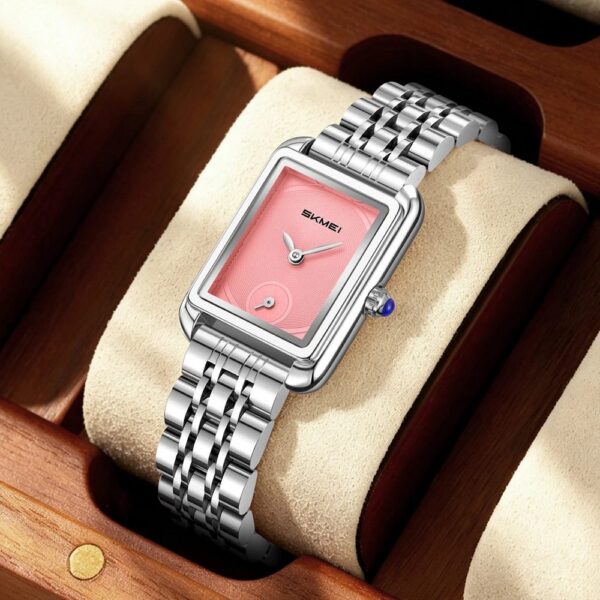 Skmei 2670 CH For Women - Silver Pink | Rovelle