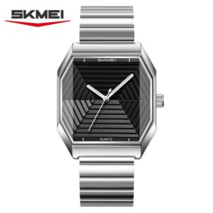 Skmei 9393 CH For Men - Silver Black | Rovelle