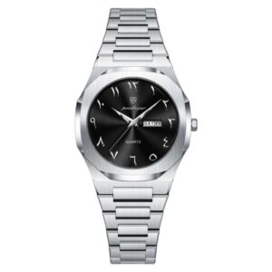 Poedagar 798 For Women – Silver Black | Rovelle
