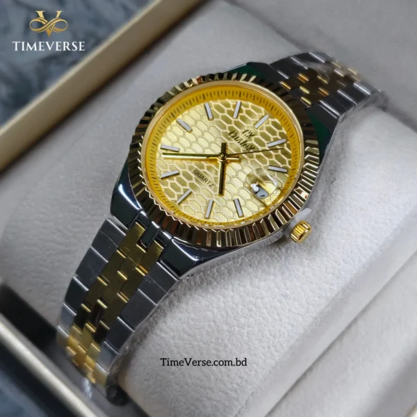 Caslex 062 Ladies Watch - Silver Gold | Rovelle