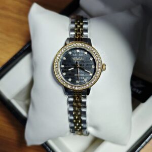 Soloni 1038 For Women - Silver Gold Black With Premium Box | Rovelle