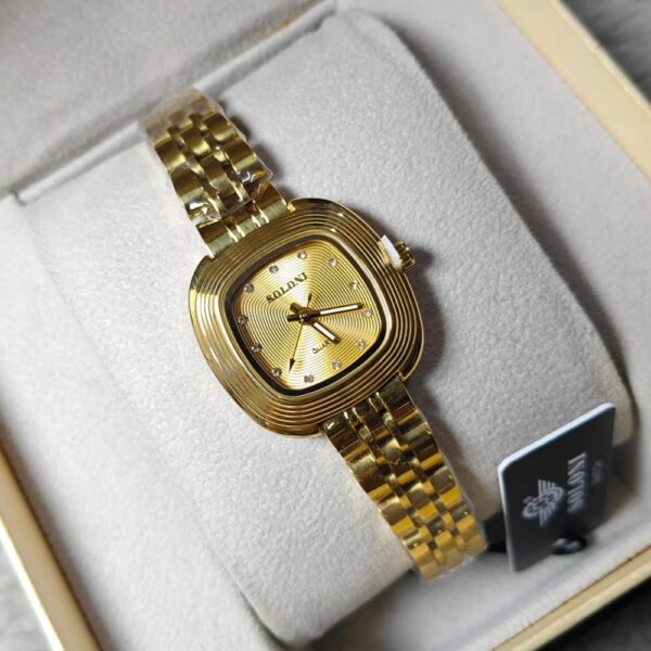 Soloni 1043 For Women - Gold With Premium Box | Rovelle