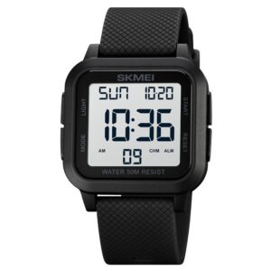 Skmei 1894 Silicone strap Men - Black White | Rovelle