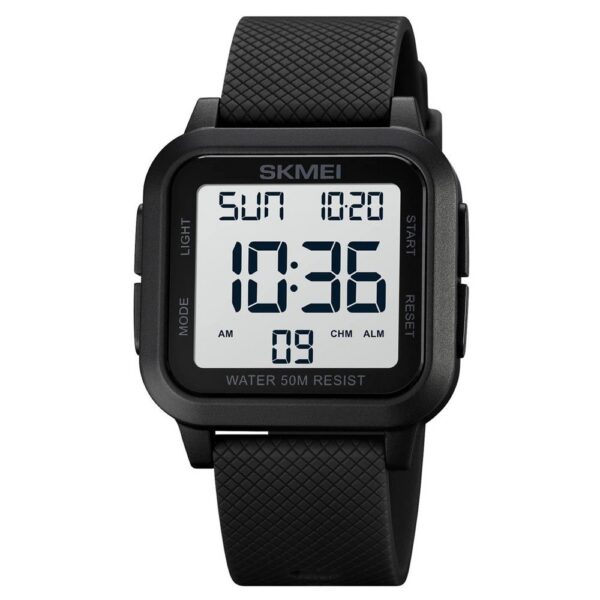 Skmei 1894 Silicone strap Men - Black White | Rovelle