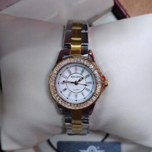 Soloni 1044 For Women - Silver Gold White With Premium Box | Rovelle