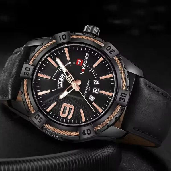 Naviforce 9117 L - Black Gold | Rovelle
