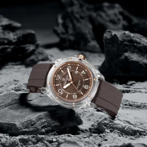 NAVIFORCE 6119 T For Men - Silver Coffee | Rovelle