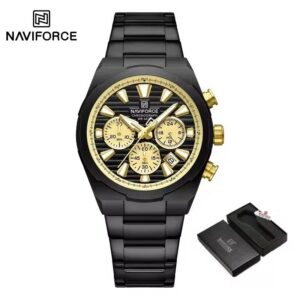 Naviforce 8081 - Black Gold | Rovelle