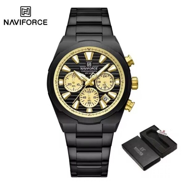 Naviforce 8081 - Black Gold Naviforce 8081 - Black Gold | Rovelle