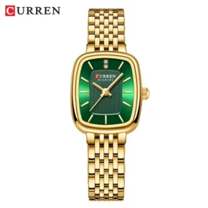 Curren 9093 For Women - Gold Green | Rovelle