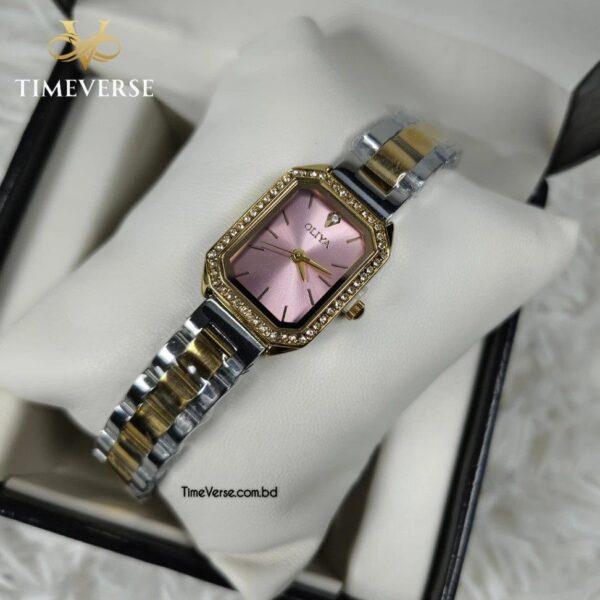 Oliya 6810 Ladies Watch - Silver Gold Pink Oliya 6810 Ladies Watch - Silver Gold Pink | Rovelle