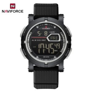 Naviforce 7139 T For Men - Black Red | Rovelle