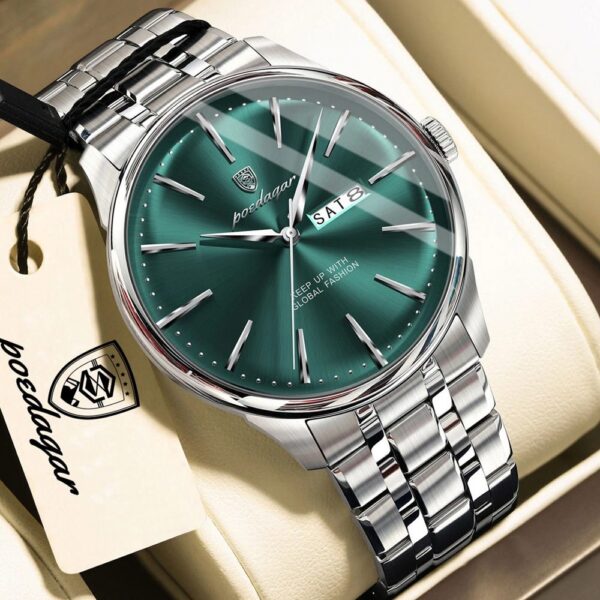 Poedagar 843 For Men - Silver Green Poedagar 843 For Men - Silver Green | Rovelle